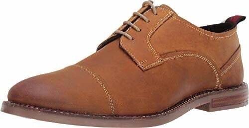 Ben Sherman Mens Cap Toe Leather Shoes