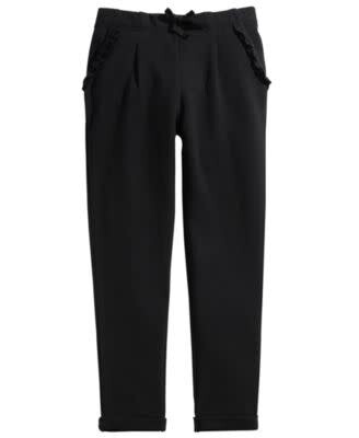 Epic Threads Girls Black Jogger Sweatpants