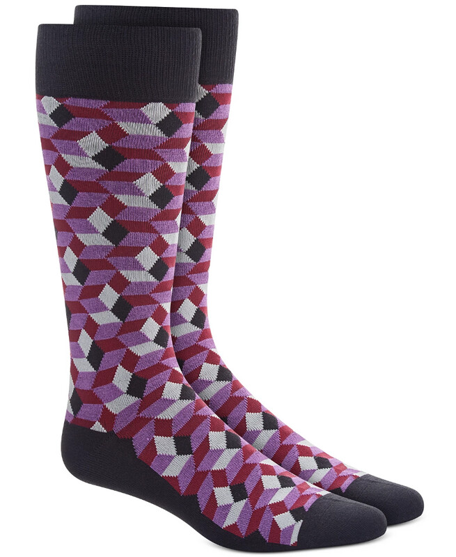 ALFANI Alfatech Mens Dress Socks (Sz 10-13)