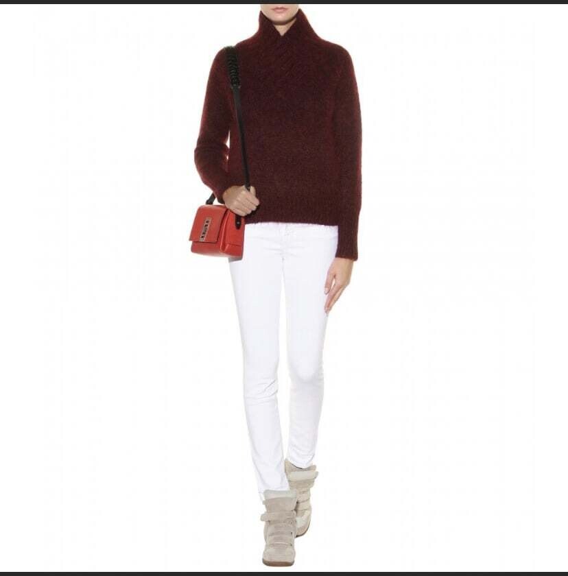 Burberry Brit Mohair/Wool Pull Over Sweater