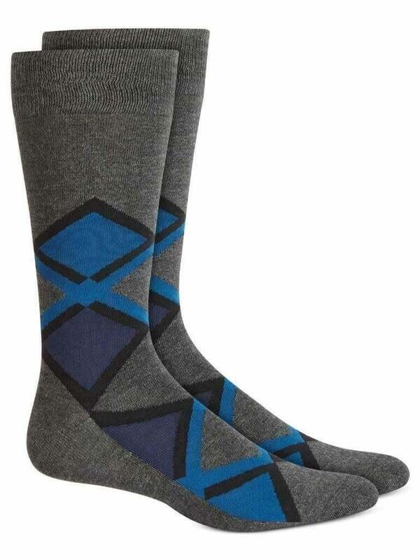 ALFANI Alfatech Mens Dress Socks (Sz 10-13)