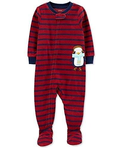 Carter’s Penguin Fleece Footie - 18m