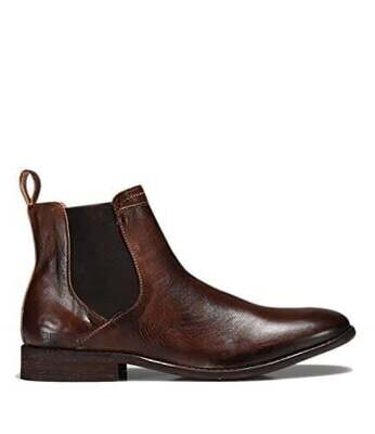 Bed Stu Mens Brown Pull-on Leather Boots