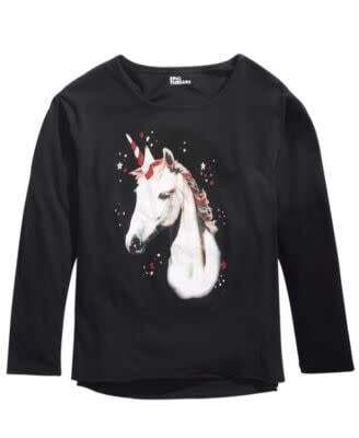 Epic Threads Big Girls Unicorn LS Top