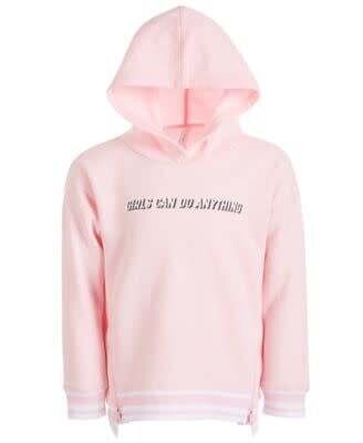 Ideology Girls Toddler Pink Pullover Hoodie, 2T