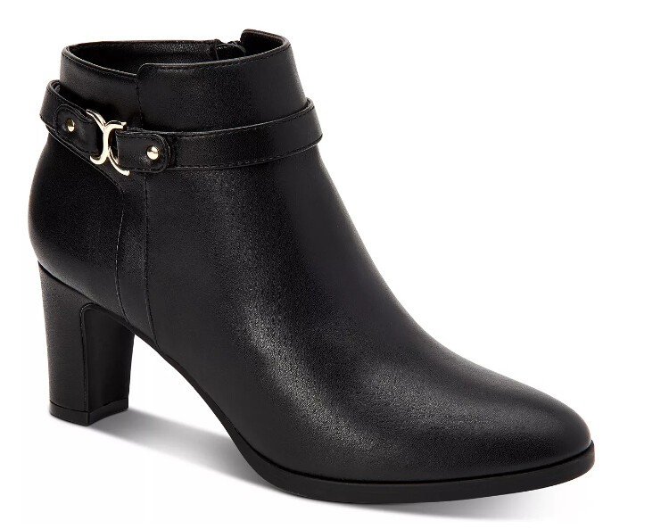 Charter Club Women&#39;s Black Dress Booties, 6.5