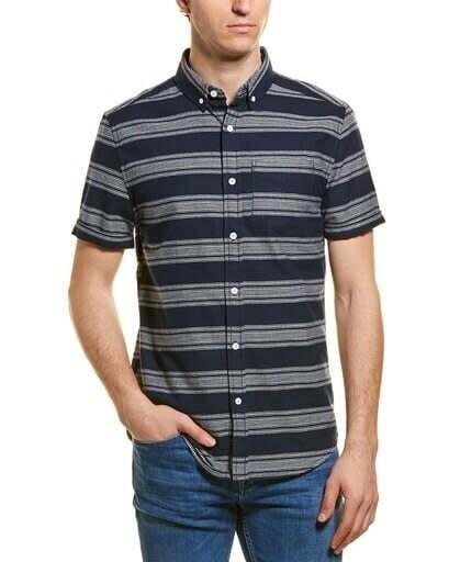 Superdry Mens Academy Sail Woven Shirt, S