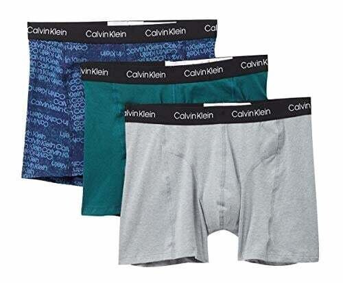Calvin Klein Mens Stretch Boxer Briefs 3Pk - M