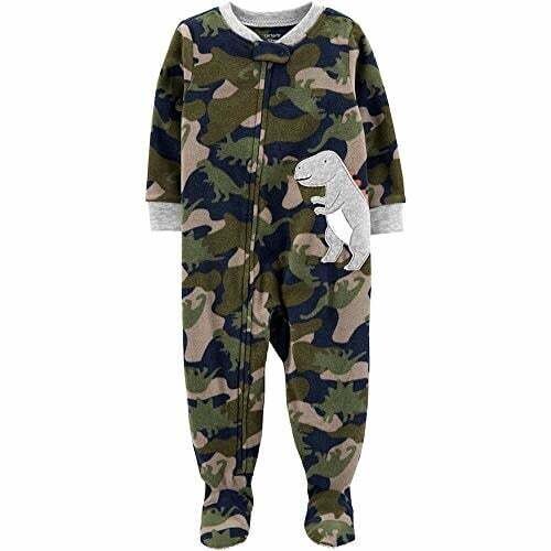 Carter’s Camo Fleece Footie PJ - 18m