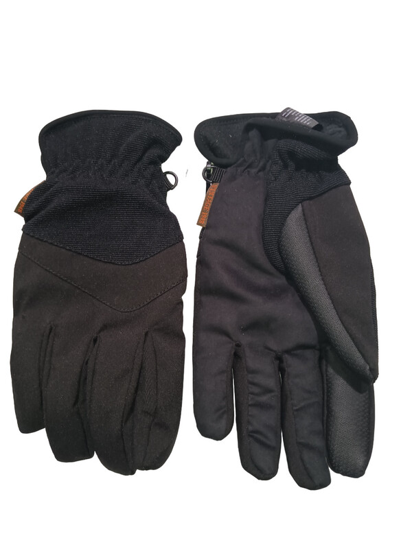 Weatherproof Men&#39;s Black Gloves
