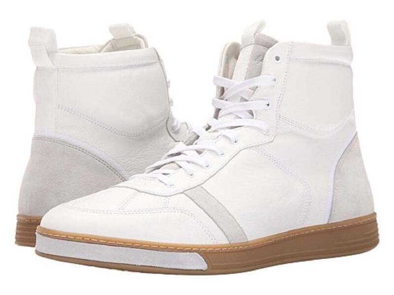 Rag &amp; Bone Leather Hi Top Trainers, 11.5