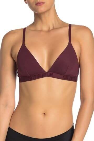 Calvin Klein Triangle Bralette, L