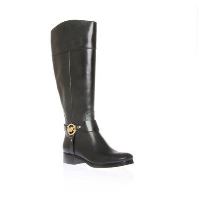 Michael Kors Black Leather Boots, 5