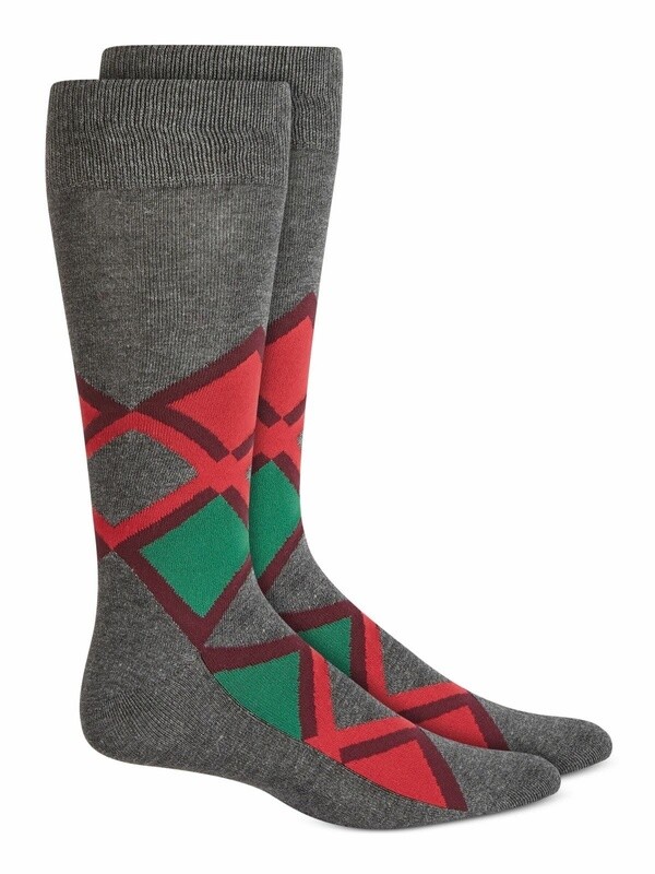 ALFANI Alfatech Mens Dress Socks (Sz 10-13)