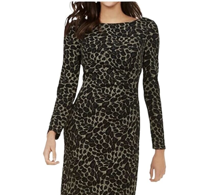 Vince Camuto Animal Print Dress, 10