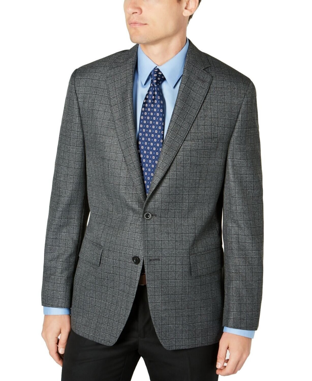 Michael Kors Mens Grey Sports Coat - 42L