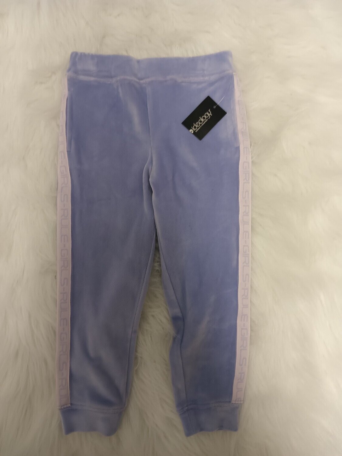 Ideology Girl&#39;s Velour Joggers, 4T