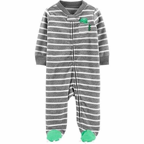 Carter’s Dinosaur Fleece Footsie PJ - 9m