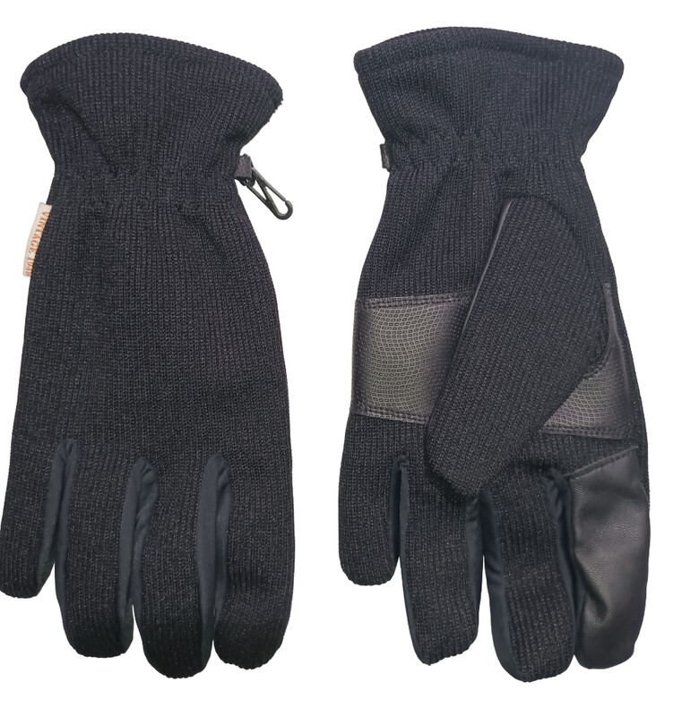 Weatherproof Men&#39;s Black Gloves, L