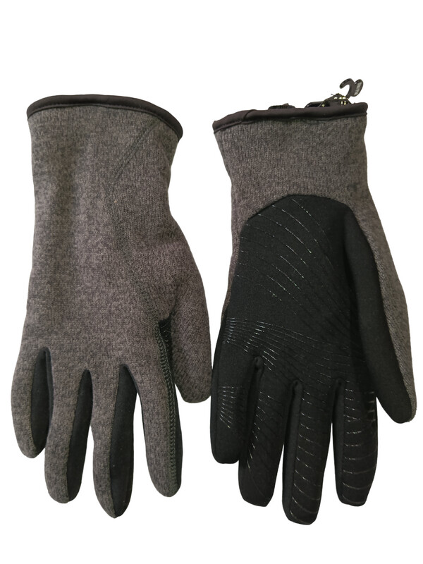 UR Men&#39;s Charcoal Grey Gloves, S/M