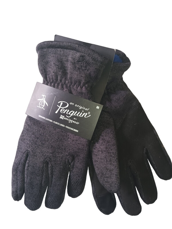 Original Penguin Men&#39;s Grey Gloves, M