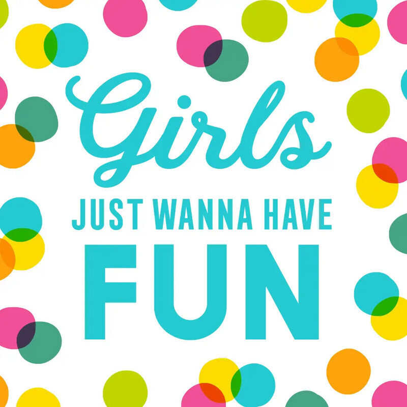 Napkins Girls Fun