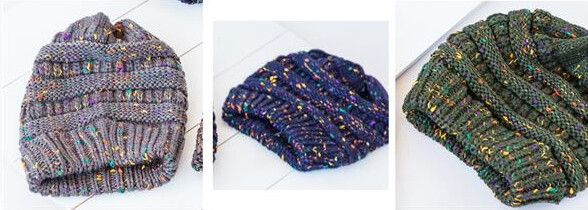 Ponytail Knit Cap
