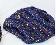 Ponytail Knit Cap, Color: Black