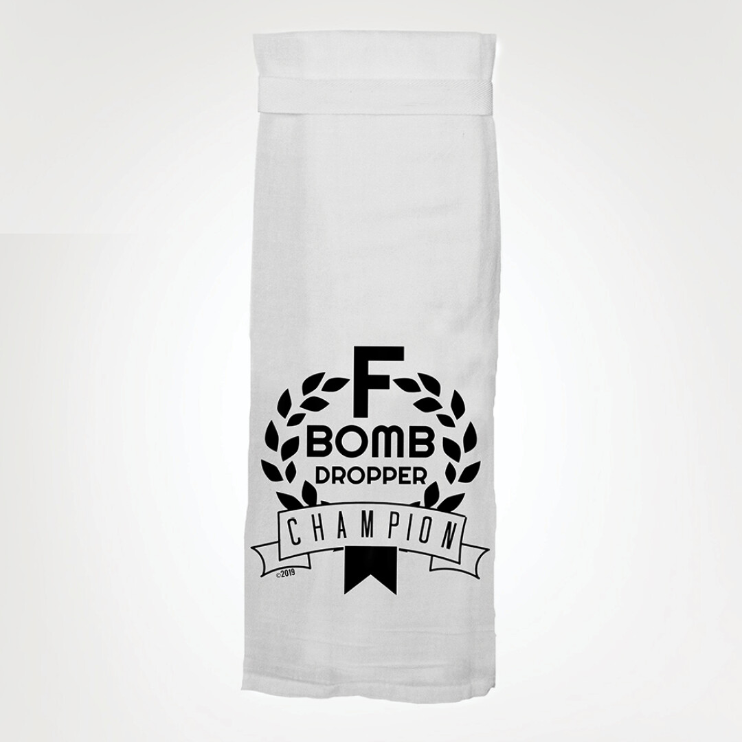 F Bomb Dropper Towel