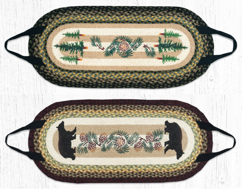 Braided Log Carrier
