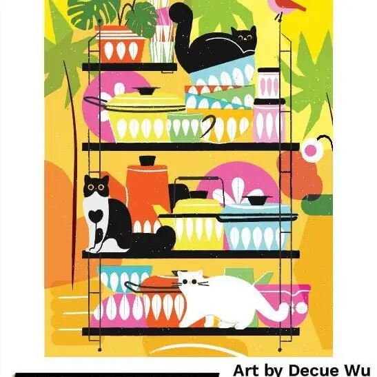 Cats in the Kitchen Puzzle