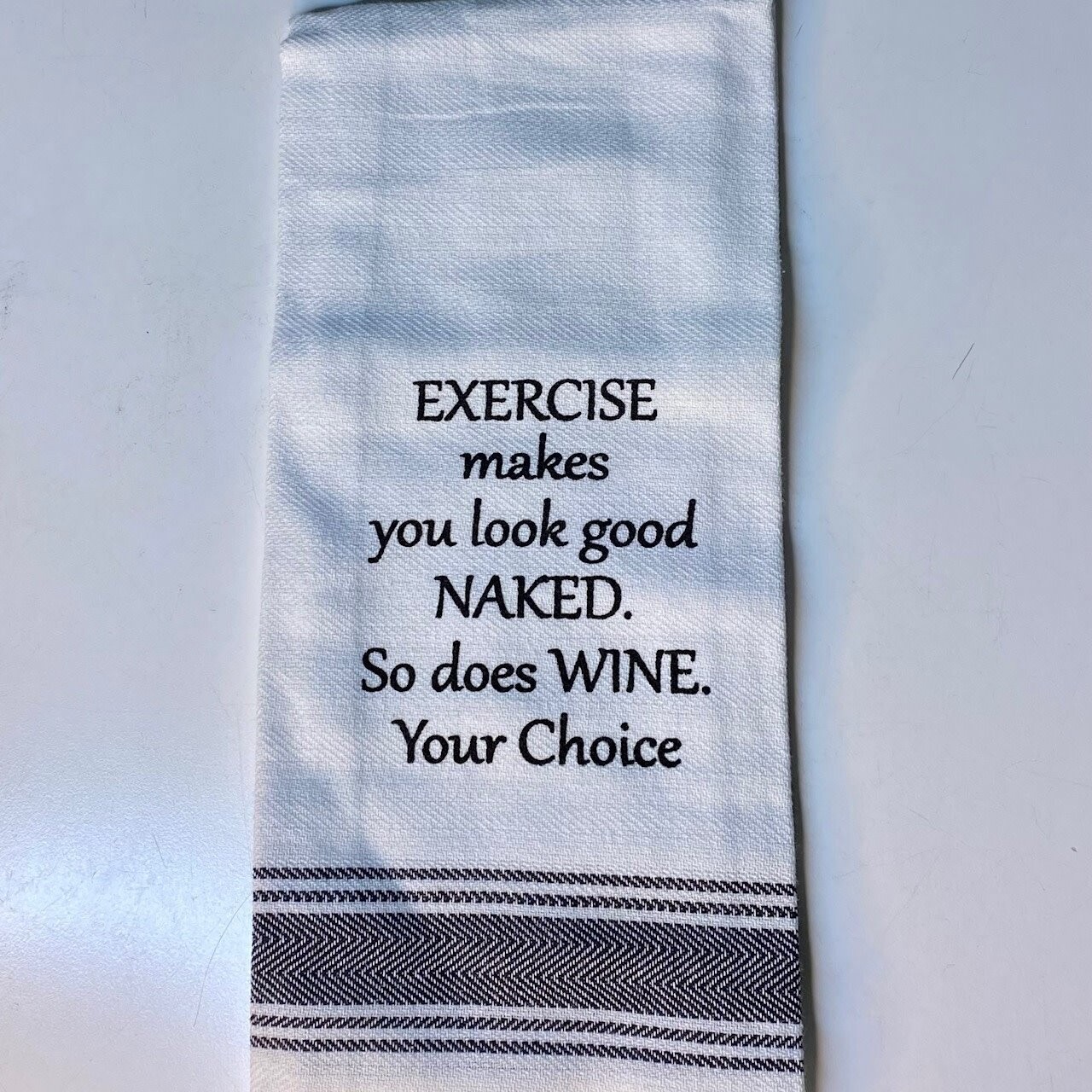 Exercise v Wine Towel