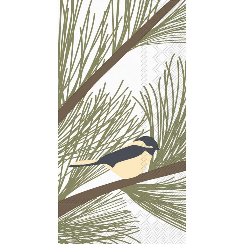 Chickadee Guest Napkins