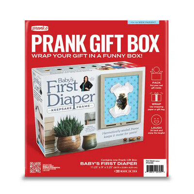 Baby's First Diaper Prank Box