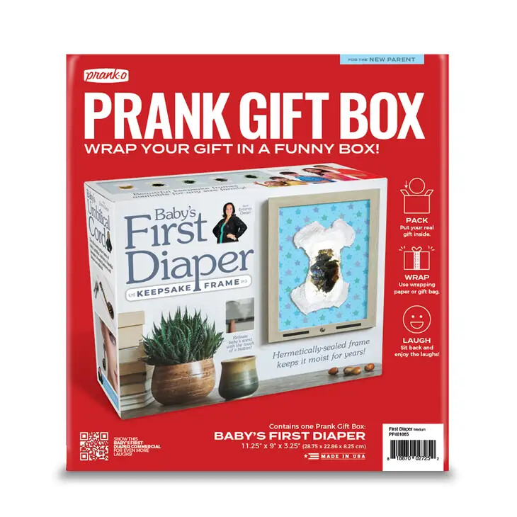 Baby&#39;s First Diaper Prank Box