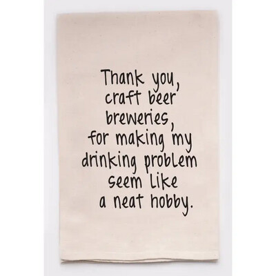 Thank You Beer Towel
