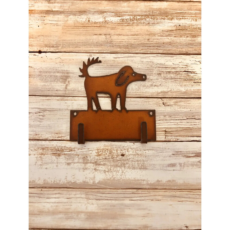 Scruffy Dog Double Key Hook