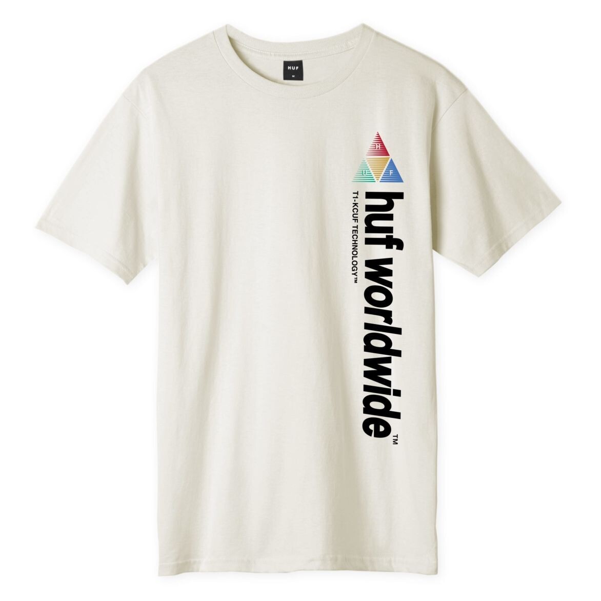 Huf Peak Sportif Tee Unbleached