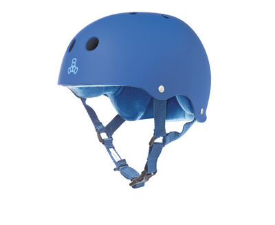 T8 Sweatsaver Helmet Blue Rubber