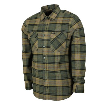Brixton Bowery LS Flannel Evergreen