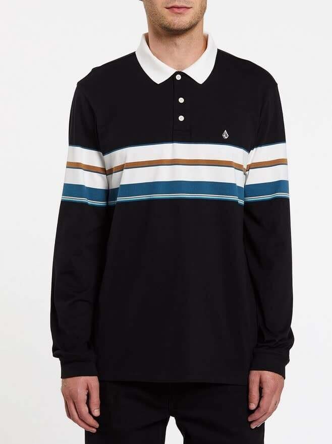 Volcom Kirkwall Polo LS Black