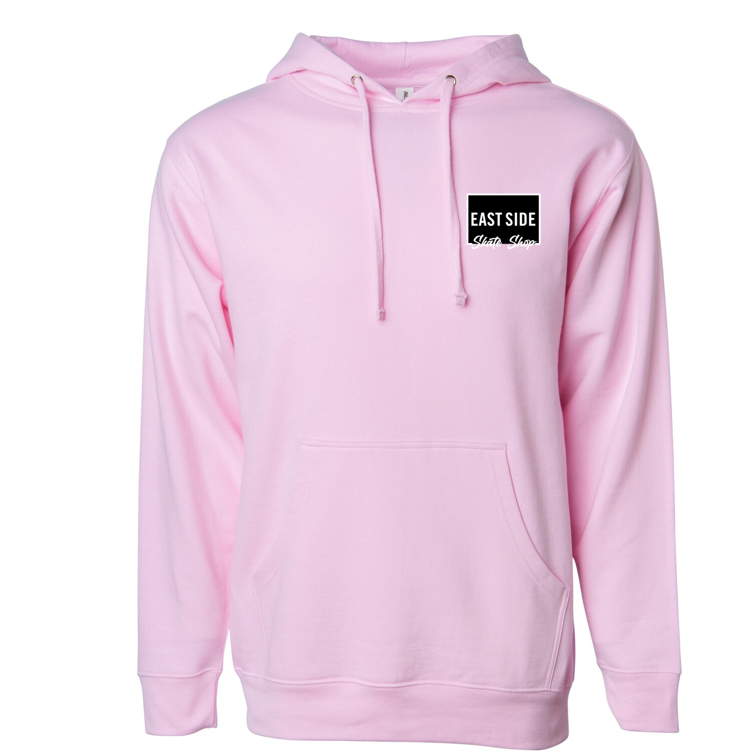 East Side Skate Shop Box Script Hoody Pink
