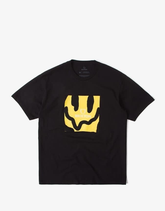 Brixton Melter Square Tee Black