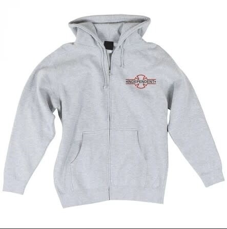 Independent underground Zip Hood Heather