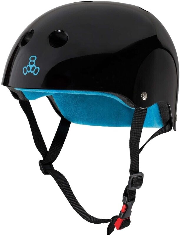 T8 Certified Helmet Black Gloss