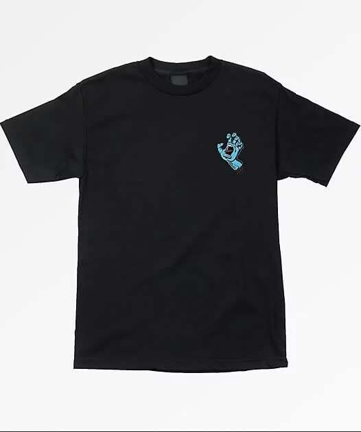 SANTA CRUZ T-SHIRT SCREAMING HAND Black