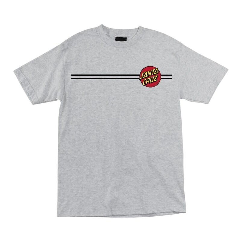 Santa Cruz Classic Dot Tee Athletic Heather