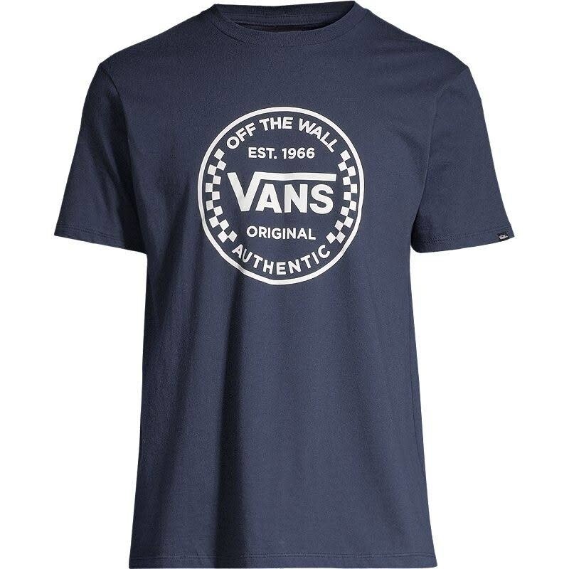 Vans Authentic Checker Tee Dress Blue