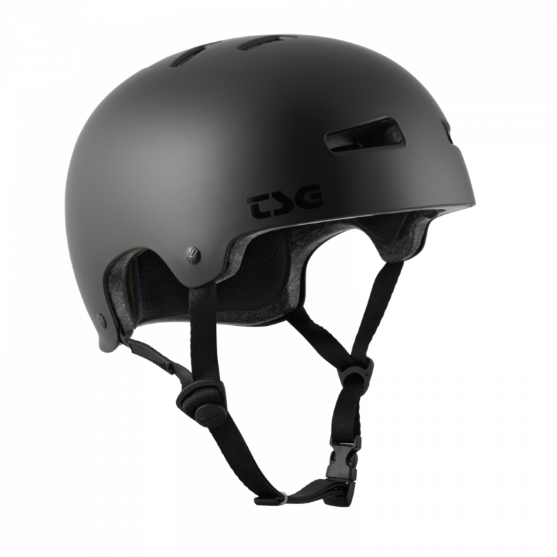 TSG Evolution Helmet SATIN DARK BLACK