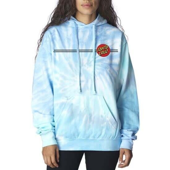 Santa Cruz Womens Classic Dot Hood Lagoon 